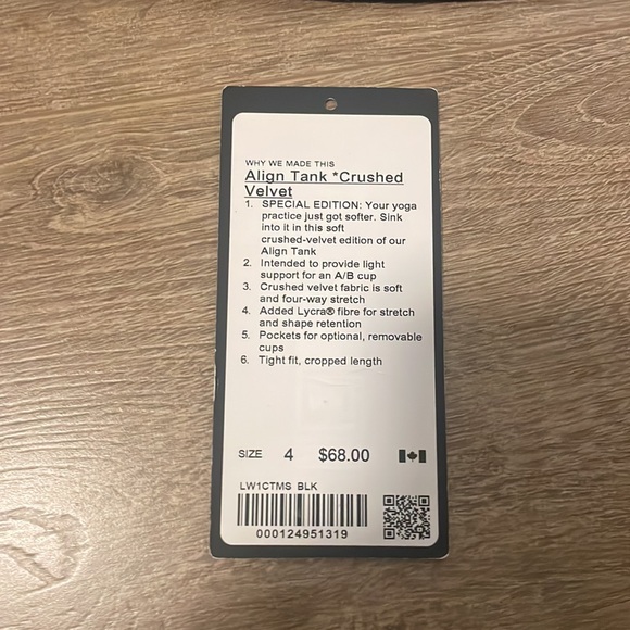 special edition Lululemon align tank - Picture 3 of 3